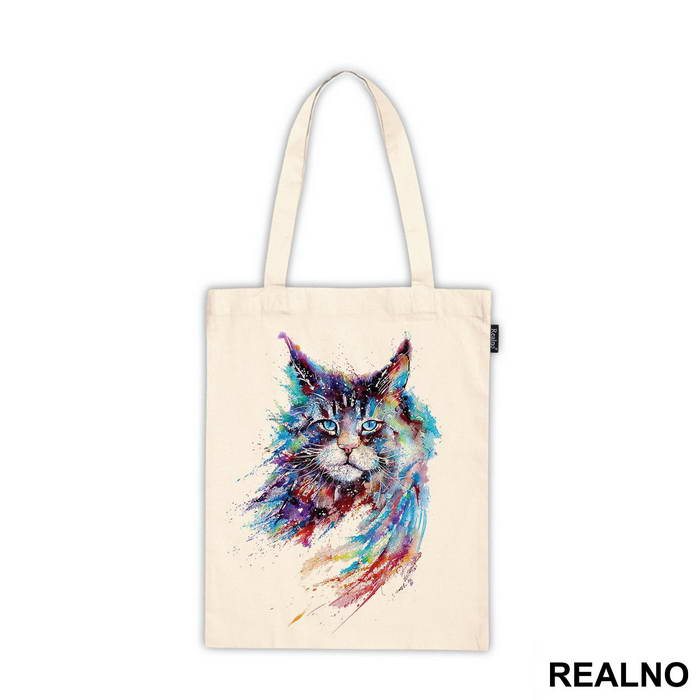 Cat Watercolor Splash - Životinje - Ceger