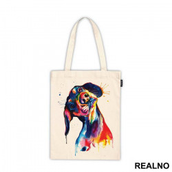 Wiener Dog Splash Painting - Životinje - Ceger