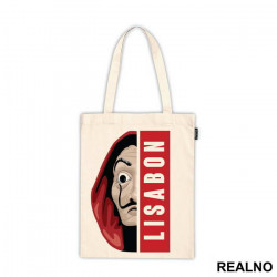 Lisabon - Lisboa - Half Mask - La Casa de Papel - Money Heist - Ceger