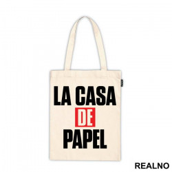 Logo Text - La Casa de Papel - Money Heist - Ceger