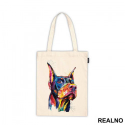 Doberman Colorful Art - Životinje - Ceger