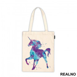 Unicorn Space Silhouette - Jednorog - Ceger