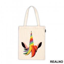 Colorful Horn And Hair - Unicorn - Jednorog - Ceger