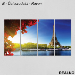 Ajfelov toranj u Parizu - Slika na platnu - Kanvas