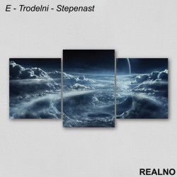 Veliki noćni oblaci - Slika na platnu - Kanvas Veliki noćni oblaci - Slika na platnu - Kanvas