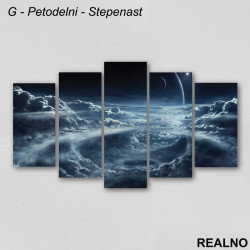 Veliki noćni oblaci - Slika na platnu - Kanvas Veliki noćni oblaci - Slika na platnu - Kanvas