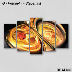 Ćilibar - Razni oblici - Slika na platnu - Kanvas