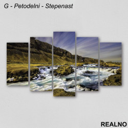 Planina, brzaci, tamno nebo - Slika na platnu - Kanvas Planina, brzaci, tamno nebo - Slika na platnu - Kanvas