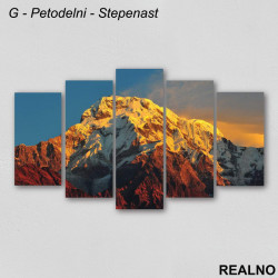 Planine obasjane suncem - Slika na platnu - Kanvas Planine obasjane suncem - Slika na platnu - Kanvas