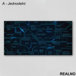 Binarni Sistem - Slika na platnu - Kanvas