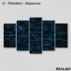 Binarni Sistem - Slika na platnu - Kanvas