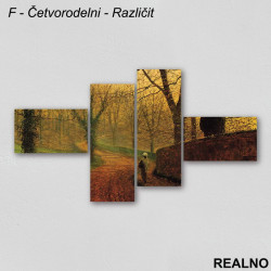 Jesen u šumi - Slika na platnu - Kanvas