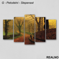 Jesen u šumi - Slika na platnu - Kanvas