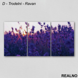 Ljubičasto cveće sa zamućenom pozadinom - Slika na platnu - Kanvas Ljubičasto cveće sa zamućenom pozadinom - Slika na platnu - Kanvas