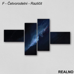 Zvezdani Put - Plavo - Slika na platnu - Kanvas Zvezdani Put - Plavo - Slika na platnu - Kanvas