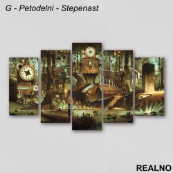 Mehanizam Sata - Slika na platnu - Kanvas Mehanizam Sata - Slika na platnu - Kanvas