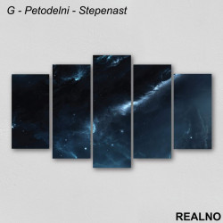 Tamno nebo pod zvezdama - Slika na platnu - Kanvas Tamno nebo pod zvezdama - Slika na platnu - Kanvas