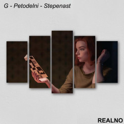 Planiranje - The Queen's Gambit - Slika na platnu - Kanvas Planiranje - The Queen's Gambit - Slika na platnu - Kanvas