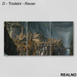 Rivendell - Lord Of The Rings - Slika na platnu - Kanvas