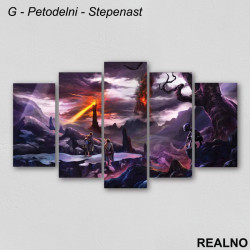 Sauron Tower - Lord Of The Rings - Slika na platnu - Kanvas Sauron Tower - Lord Of The Rings - Slika na platnu - Kanvas