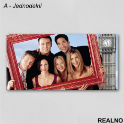 In The Frame - Friends - Slika na platnu - Kanvas