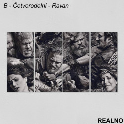 Picture - Sons Of Anarchy - SOA - Slika na platnu - Kanvas Picture - Sons Of Anarchy - SOA - Slika na platnu - Kanvas