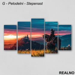 Wild Hunt - Picture - The Witcher - Slika na platnu - Kanvas Wild Hunt - Picture - The Witcher - Slika na platnu - Kanvas