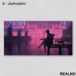 Devojka Sa Gitarom - Slika na platnu - Kanvas