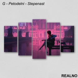 Devojka Sa Gitarom - Slika na platnu - Kanvas