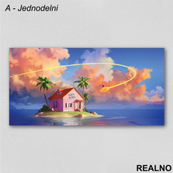 Kame House - Goku - Slika na platnu - Kanvas