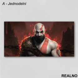 Fire - God Of War - Slika na platnu - Kanvas Fire - God Of War - Slika na platnu - Kanvas