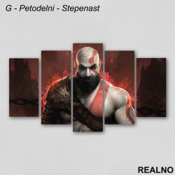 Fire - God Of War - Slika na platnu - Kanvas Fire - God Of War - Slika na platnu - Kanvas