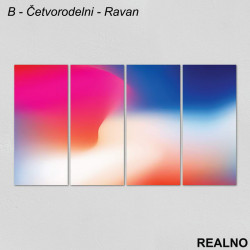 Apstraktne boje - Slika na platnu - Kanvas