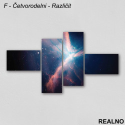 Narandžasta galaksija - Slika na platnu - Kanvas Narandžasta galaksija - Slika na platnu - Kanvas