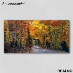 Jesen u parku - Slika na platnu - Kanvas