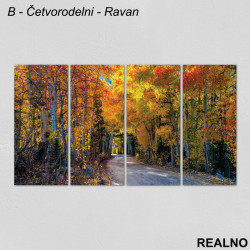 Jesen u parku - Slika na platnu - Kanvas