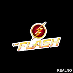 Logo From TV Show - Flash - Nalepnica Logo From TV Show - Flash - Nalepnica