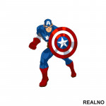 Waiting - Captain America - Avengers - Nalepnica