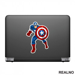 Waiting - Captain America - Avengers - Nalepnica