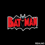 Logo Red -  Batman - Nalepnica