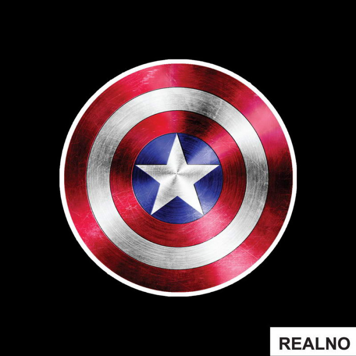 Shield - Captain America - Avengers - Nalepnica