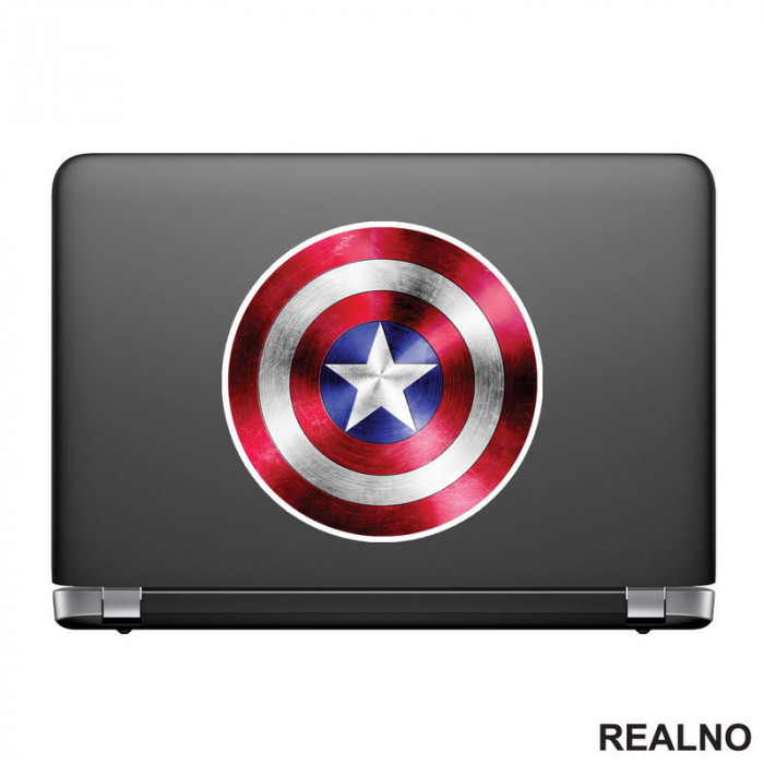 Shield - Captain America - Avengers - Nalepnica