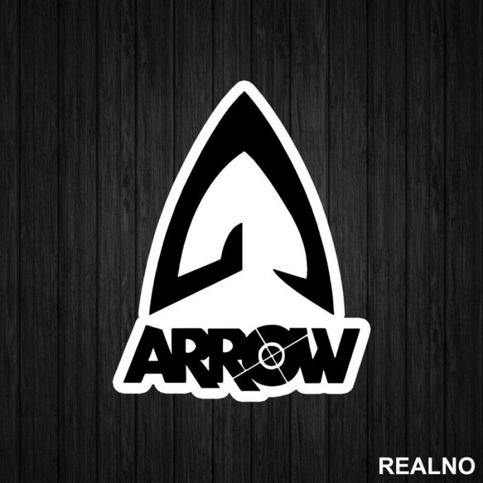 Logo - Arrow - Nalepnica