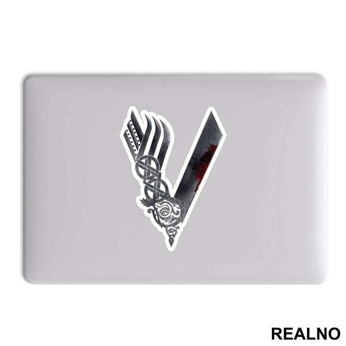 Logo - Vikings - Nalepnica