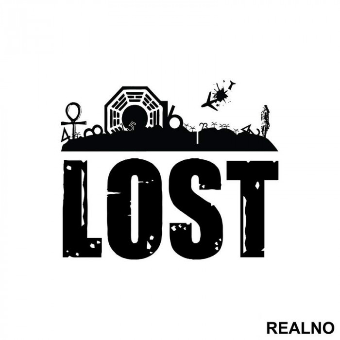 Island - Lost - Nalepnica