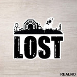 Island - Lost - Nalepnica