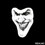 Black Face - Joker - Nalepnica