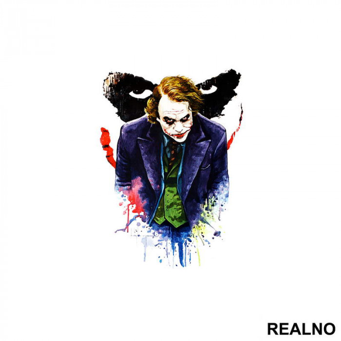 Behind The Smile - Joker - Nalepnica