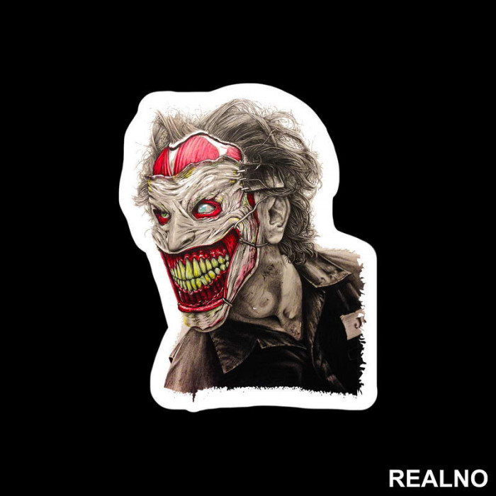 Crazy One - Suicide Squad - Joker - Nalepnica
