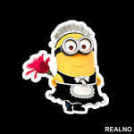 French Maid - Minions - Nalepnica